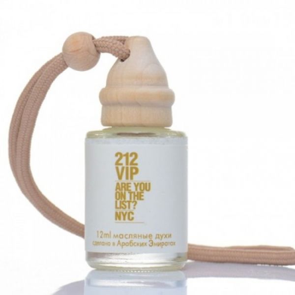 Car air freshener Carolina Herrera 212 VIP women 10 ml